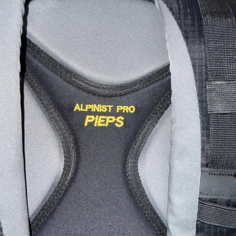 Pieps Alpinist Pro Black 34L Mountaineering Hiking Backpack